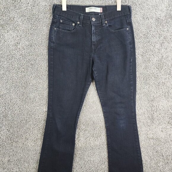 Levis 515 Jeans Womens Size 8M  W31 X L31 Blue Denim Mid Rise Boot Cut Dark Wash - Picture 1 of 10